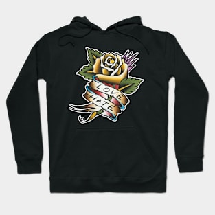 Rose of Love Hate Tattoo Design Hoodie